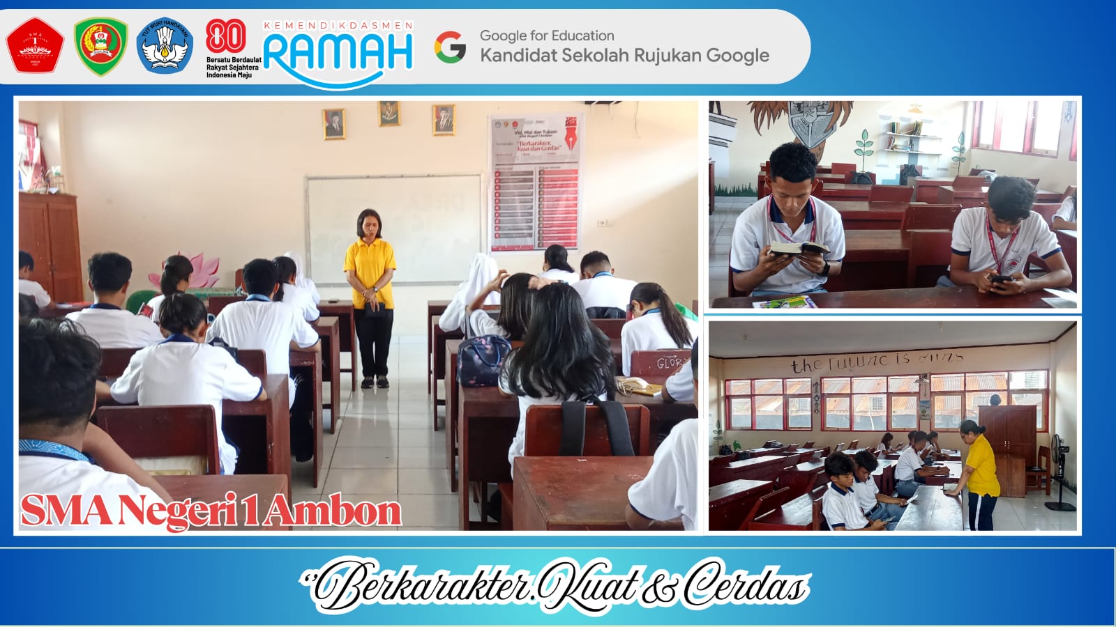 Ibadah OSIS Menyapa Kelas: Mengawali dan Mengakhiri Hari dengan Firman