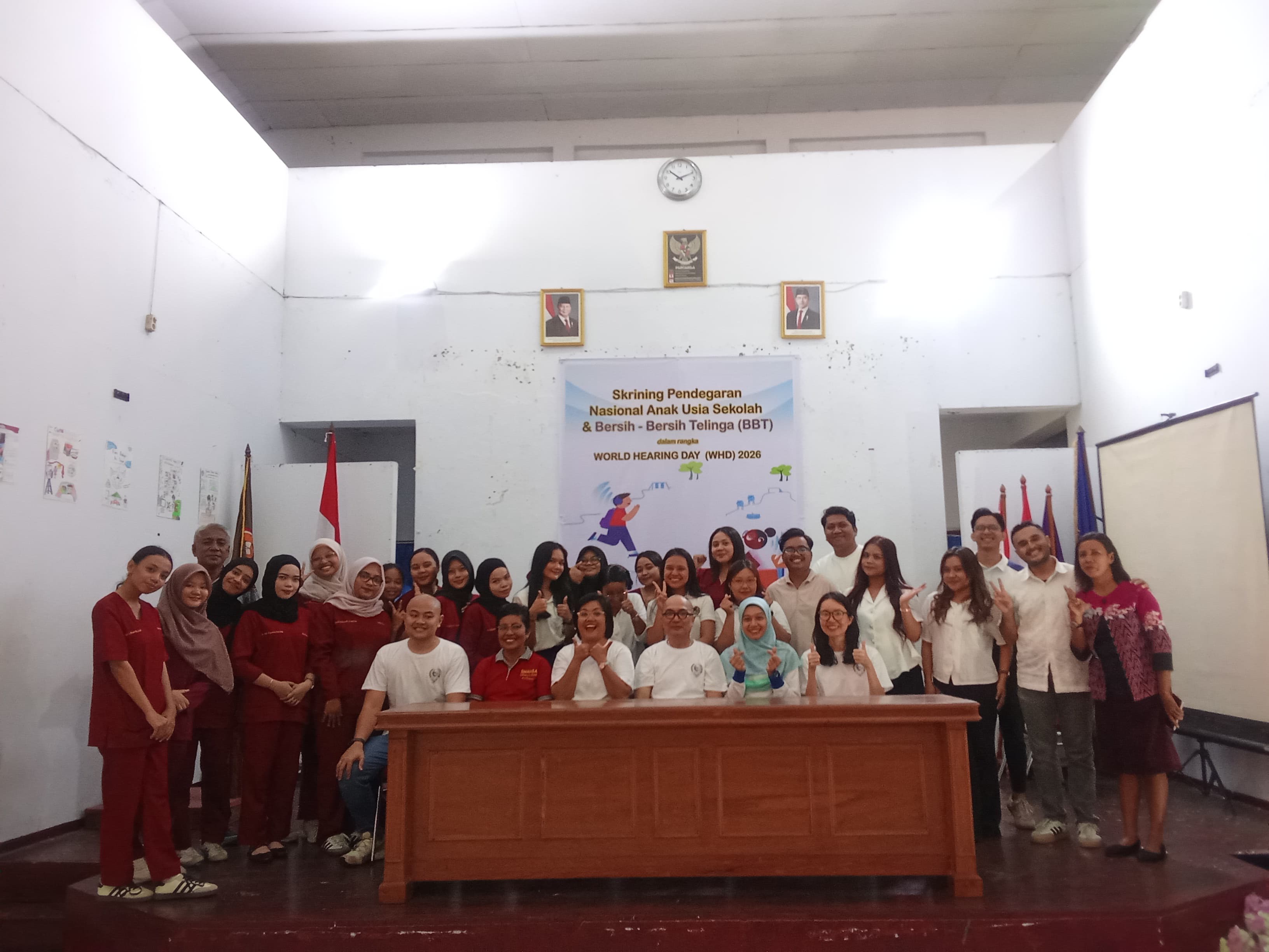 Lanjutan Peringatan World Hearing Day 2026, Siswa dan Guru SMA Negeri 1 Ambon Ikuti Pembersihan Telinga dan Pemeriksaan Pendengaran