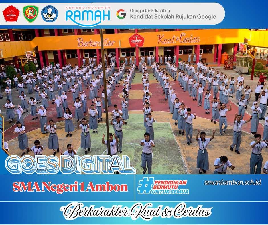 Senam Pagi di SMA Negeri 1 Ambon