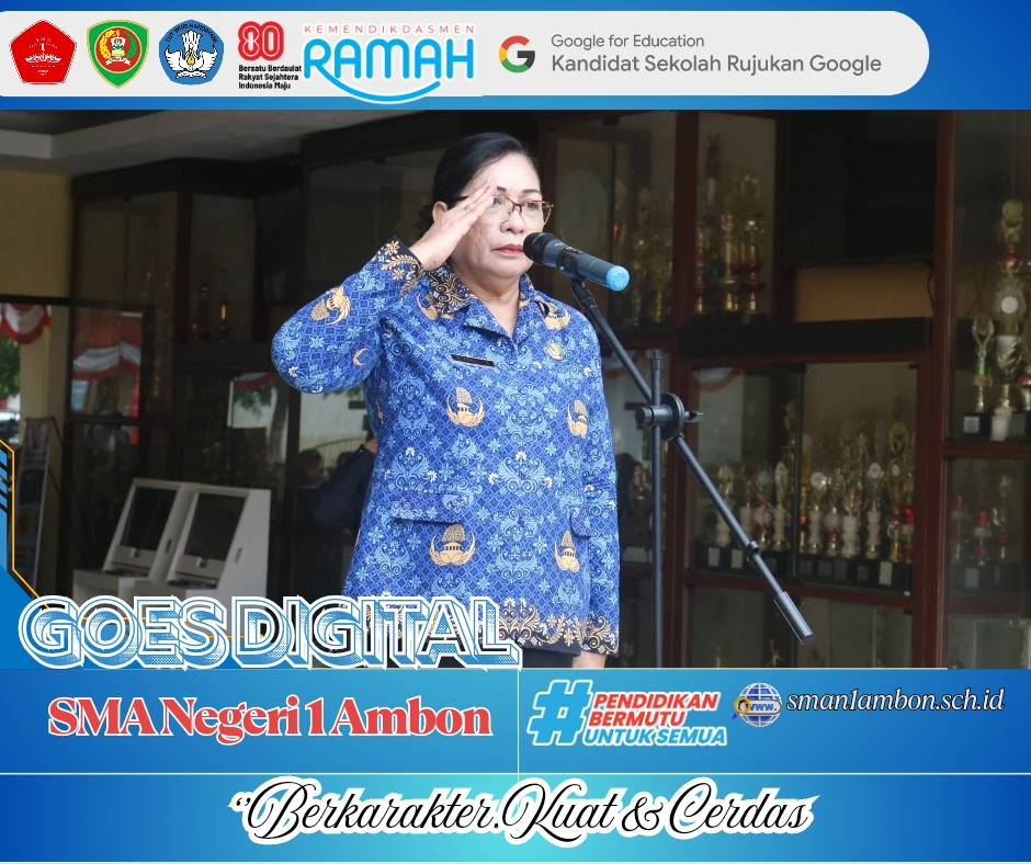 Upacara Peringatan Hari Sumpah Pemuda ke-97 dan Pemberian Apresiasi kepada Siswa Berprestasi  SMA Negeri 1 Ambon – Selasa, 28 Oktober 2025