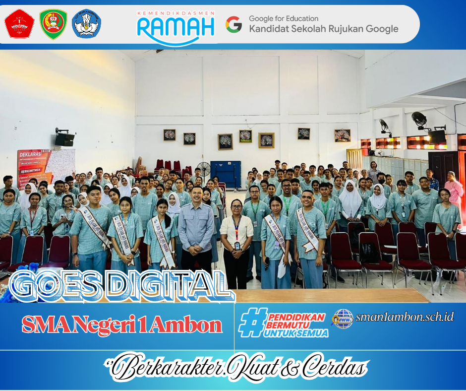 BNN Goes School di SMA Negeri 1 Ambon