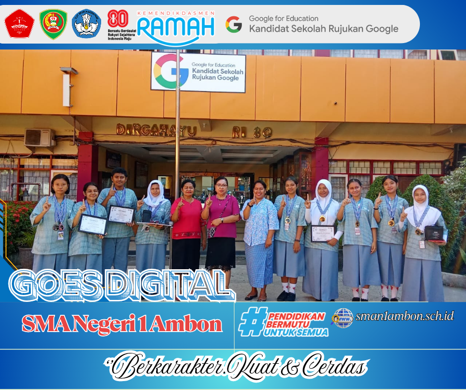 SMA Negeri 1 Ambon Raih Juara 1, Juara 2, dan Juara Favorit pada Lomba Maket & Poster Baileo