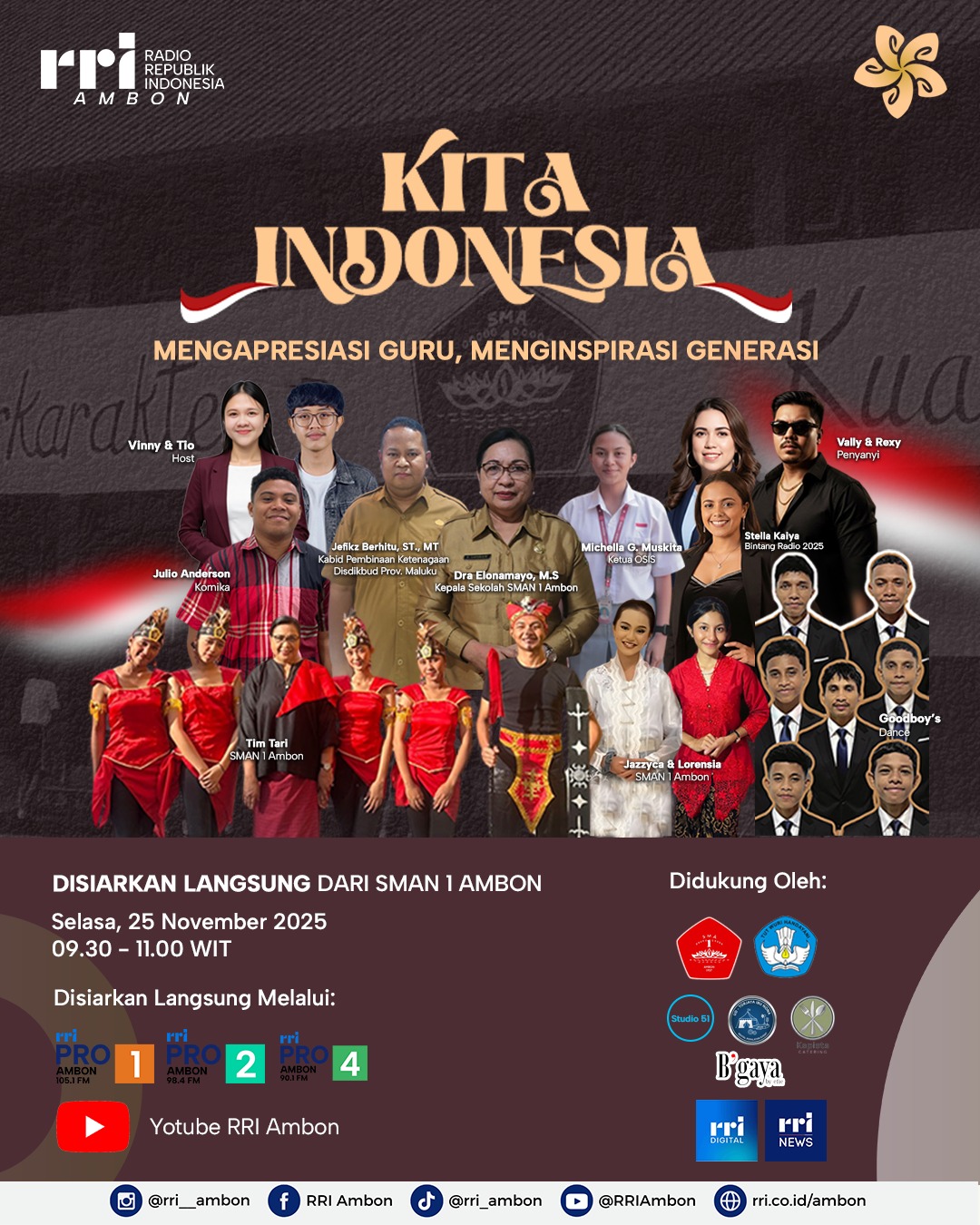 “KITA INDONESIA: Mengapresiasi Guru, Menginspirasi Generasi”