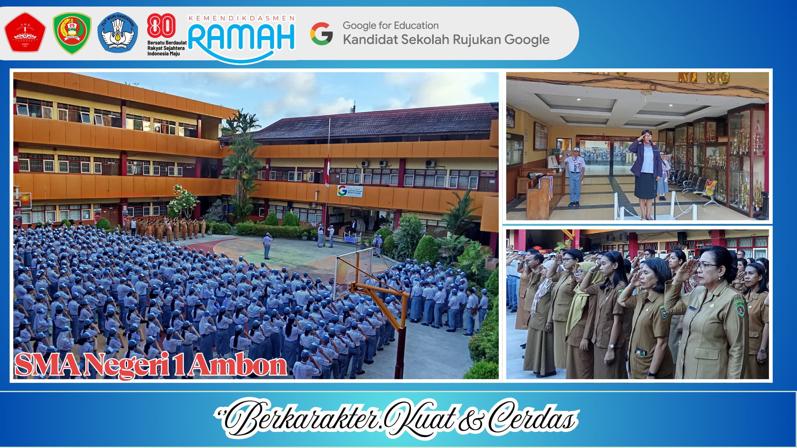 ✨Sinergi Hebat: Orang Tua Menginspirasi di Podium Upacara! ✨