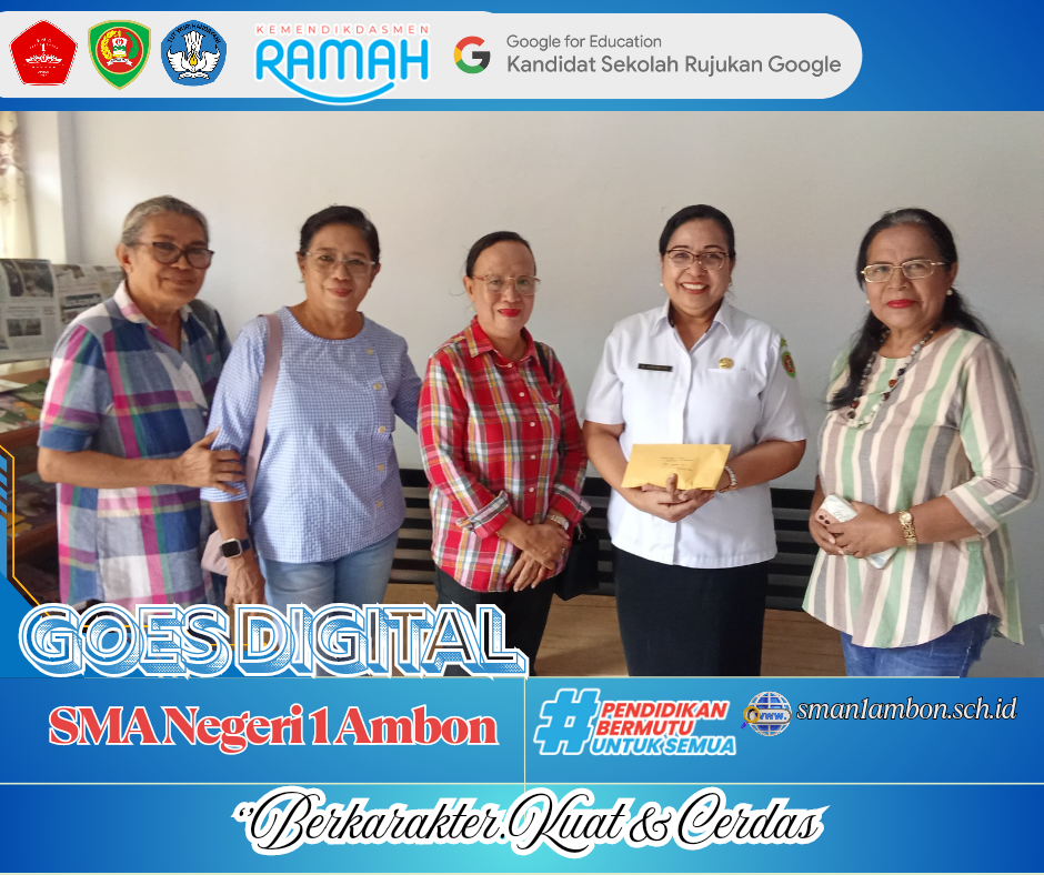 SMA Negeri 1 Ambon kembali menerima sumbangan dari ALUMNI angkatan 1977