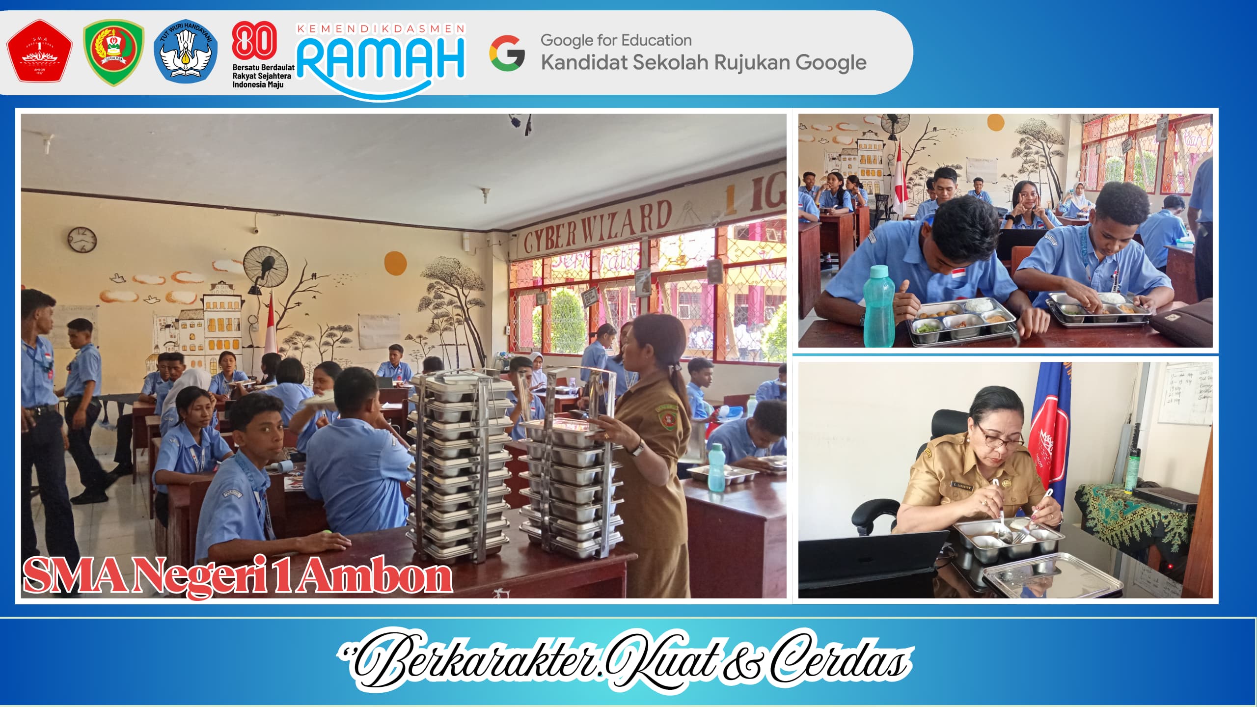 Hari Kedua Program Makan Bergizi Gratis Berjalan dengan Baik