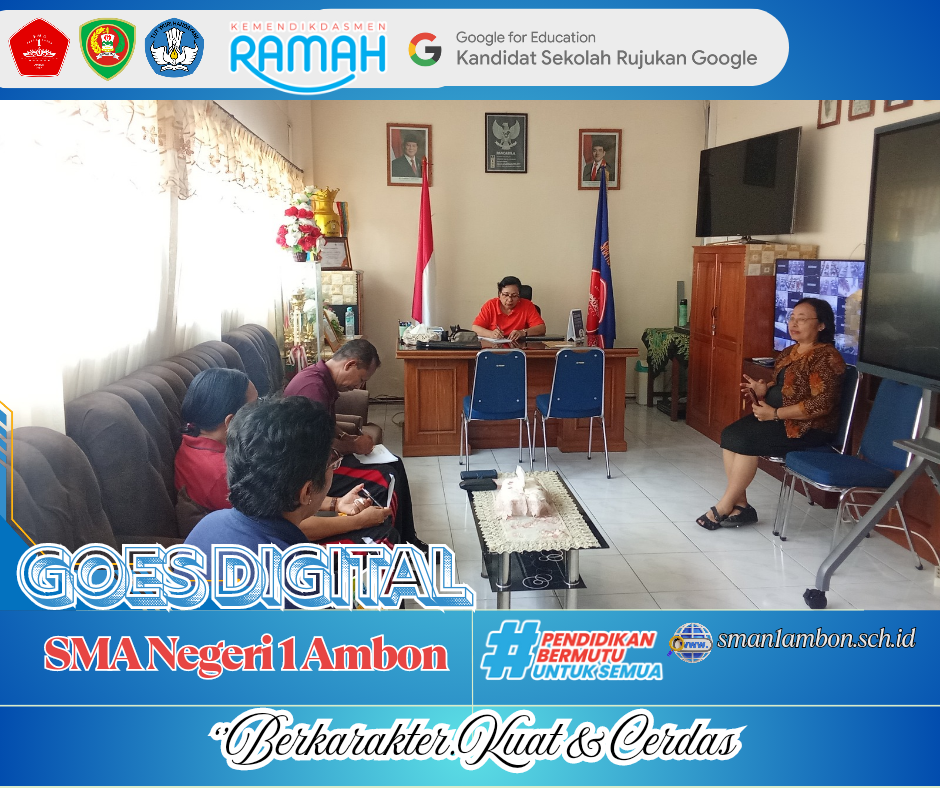 Rapat Kepala Sekolah Bersama Para Wakil Kepala Sekolah  SMA Negeri 1 Ambon