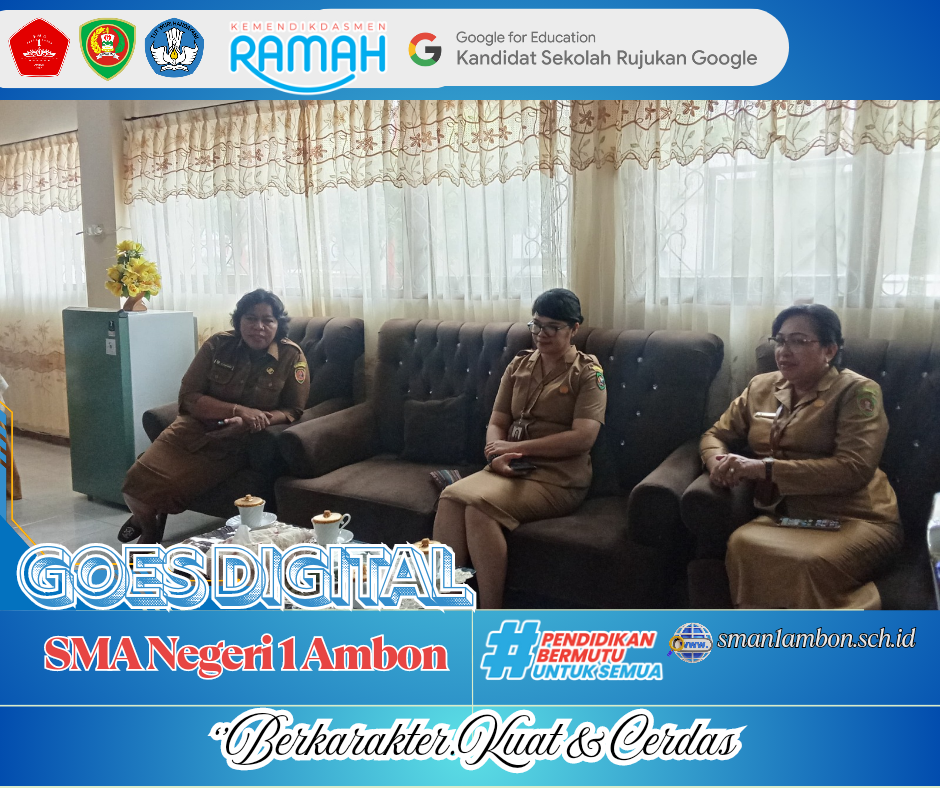 Kunjungan Kepala Dinas Pendidikan dan Kebudayaan Provinsi Maluku ke SMA Negeri 1 Ambon