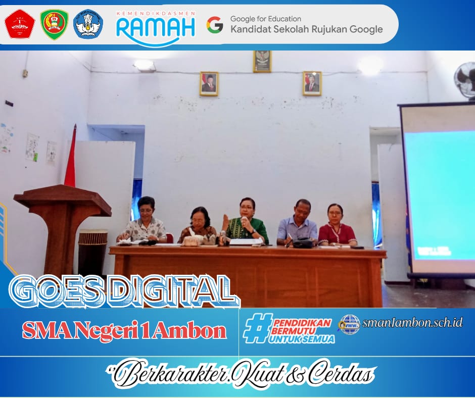 Rapat SMA Negeri 1 Ambon