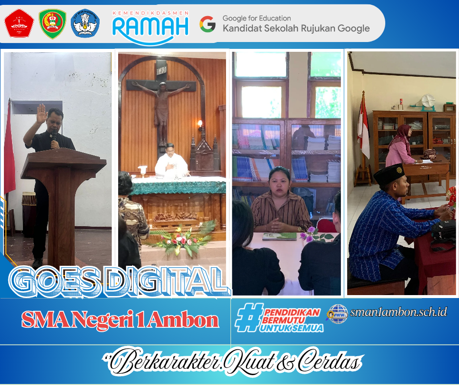 Ibadah Persiapan TKA SMA Negeri 1 Ambon