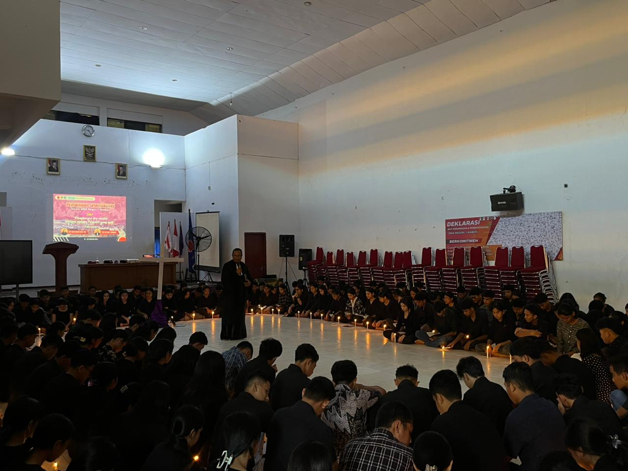 Puncak Pembinaan Spiritualitas Siswa SMAN 1 Ambon Jumat, 20 Februari 2026