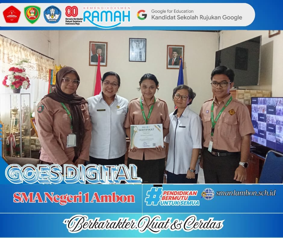 SISWA SMA NEGERI 1 AMBON KEMBALI RAIH PRESTASI MEMBANGGAKAN! 🎉