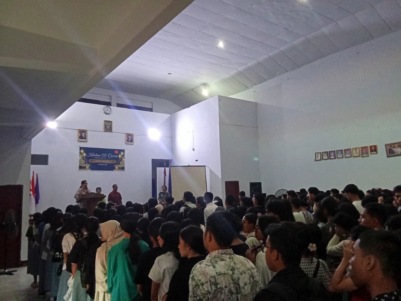 oa Bersama dan Arahan Kepala Sekolah Jelang Ujian Sekolah SMA Negeri 1 Ambon