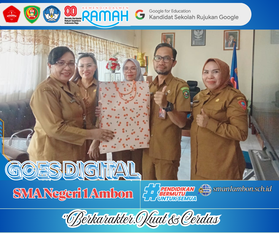 Kepala SMA Negeri 1 Ambon Menerima Guru-Guru Hebat BCKS Angkatan Pertama