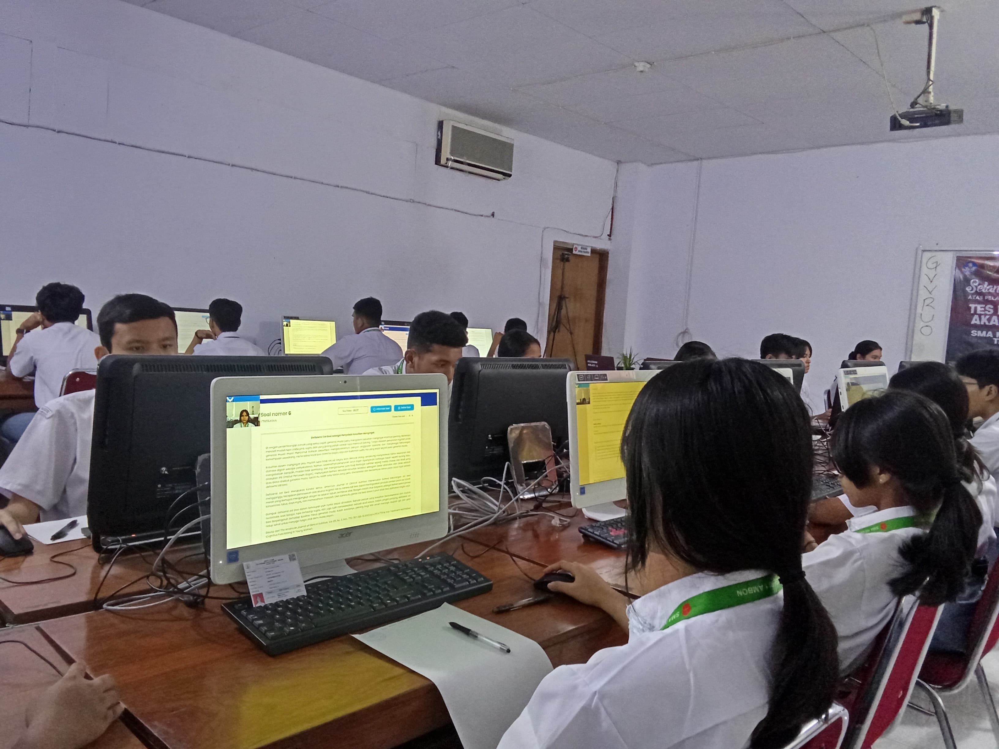 Tes Kemampuan Akademik (TKA) Hari Kedua
